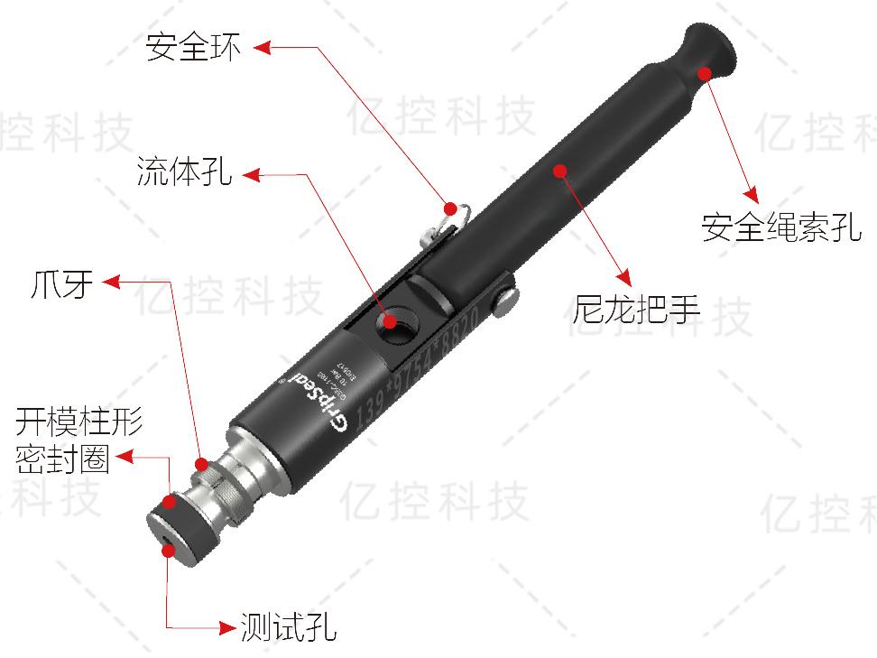 格雷希爾G35系列偏心定制氣密測試快速密封連接器的應用