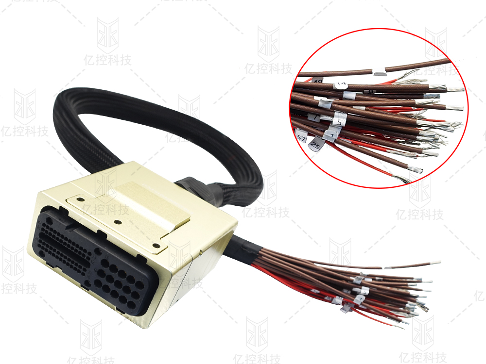E10系列信號(hào)接口電測(cè)試連接器，應(yīng)用于新能源汽車(chē)的DCR測(cè)試和EOL測(cè)試