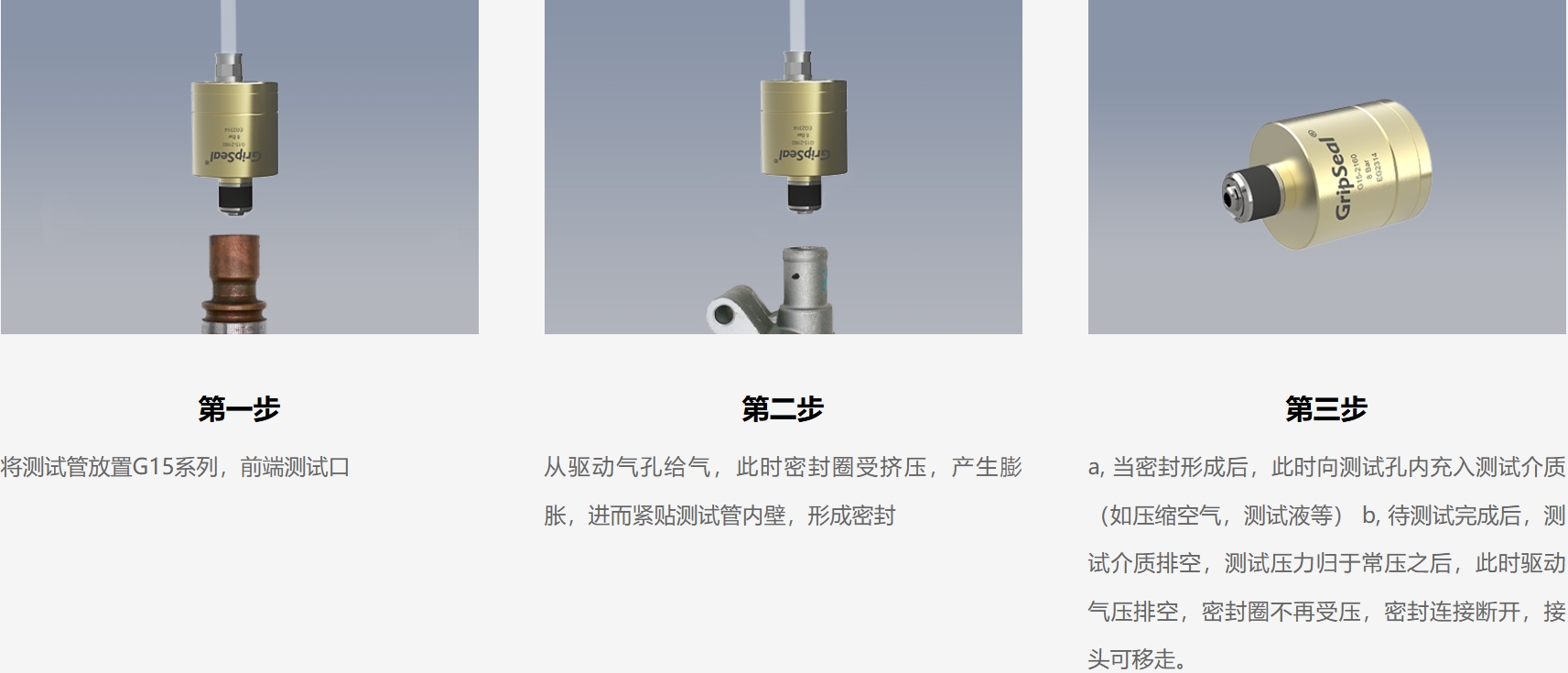 格雷希爾GripSeal G15-5370管內(nèi)徑快速密封接頭